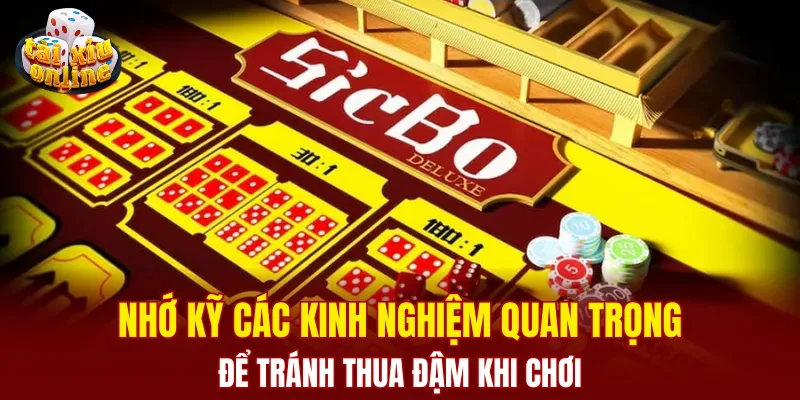 Công thức tính tài xỉu online: 3 tuyệt chiêu giúp thắng đậm Nhớ kỹ các kinh nghiệm quan trọng mỗi khi chơi để tránh thua đậm